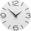 Dizajnové hodiny 10-005 CalleaDesign 30cm (viac farieb) Farba biela-1 - RAL9003