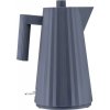 Rýchlovarná kanvica PLISSE 1,7 l, sivá, Alessi