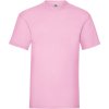 Fruit of the Loom Tričko Valueweight T, krátký rukáv, pánské COT16103604013-light pink 3XL Růžová světlá