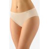 GINA Dámske klasické nohavičky so širokým bokom Bamboo Soft | 00047P - telová, L/XL