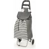 SKLADACÍ NÁKUPNÝ VOZÍK POLYESTER 33L ROZMERY 37X21X88CM SIVÝ