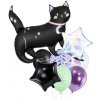 MojeParty Balónový set - Čarodejnícka mačka 9 ks