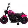 Joko Elektrická Motorka Chopper Faster FM rádio růžová
