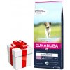 EUKANUBA Puppy&Junior Small/Medium Grain Free 12kg + Prekvapenie pre psa zadarmo!
