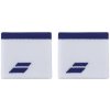 Babolat Logo Wristband - white/sodalite blue