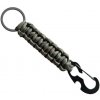WARAGOD Paracord survival mutifunkčná kľúčenka 4 v 1 Sanya, camo green