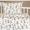 Bellatex obliečky Agáta Srnček s medvedíkom 90 x 135 , 45 x 60 cm