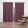 Sablio Záves Červenofialová: 2 ks 140x250 cm
