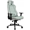 AROZZI herní židle VERNAZZA Soft Fabric Pearl Green/ povrch Elastron/ perlově zelená