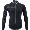 SILVINI pánsky zateplený cyklistický dres VARANO black-white M