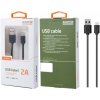 Aligator DKAC82BK USB-C s predĺženým konektorom, 2A, 1m