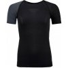 Dámske funkčné tričko Ortovox 120 Comp Light Short Sleeve W Veľkosť: S / Farba: čierna
