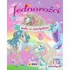 Jednorožci kniha se 134 samolepka