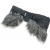 Rukávník na kočiar 2v1 New Baby s kožušinkou graphite