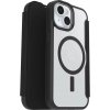 OTTERBOX REACT FOLIO púzdro na karty pre iPhone 16E/15/14/13, Black Crystal Clear/čierne - ProPack (77-97828)