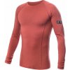 Pánske tričko dl.rukáv SENSOR MERINO ACTIVE terracotta XXL