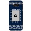 Kryt na mobil Čičmany modrý fotorámik Huawei P30 Lite