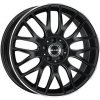 Alu disk MAK ARROW 7.5x17, 5x112, 66.6, ET48 GLOSS BLACK MIRROR RING