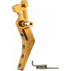 MAXX Hliníková CNC ADVANCED spoušť pro M4/M16 - TYPE B, žlutá