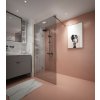 Erga Paris, sprchová zástena Walk-In 110x200 cm, 8mm šedé sklo, zlatý matný profil, ERG-V02-PARIS-110x200-GR-GB