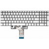 Emeru Klávesnica HP Pavilion x360 15t-er 15-er 15t-er000 15-er0000 Rozloženie znakov: SK/CZ, Farba: Strieborná, Podsvietenie: Nie +Zdarma SK/CZ polepy