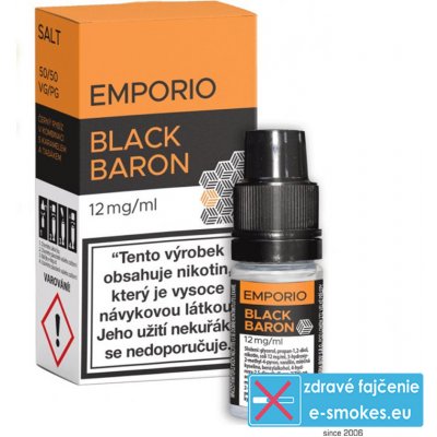 e-liquid Emporio Salt BLACK BARON 10ml - 12mg