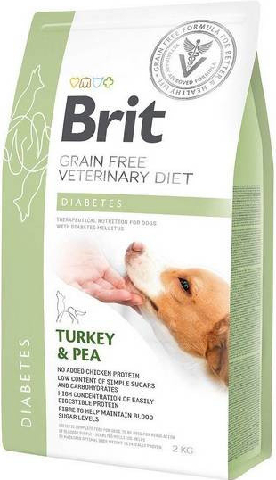 Brit veterinárne diabetes psov 2 kg
