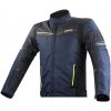 LS2 SHADOW MAN JACKET BLUE BLACK HV YELLOW - 4XL