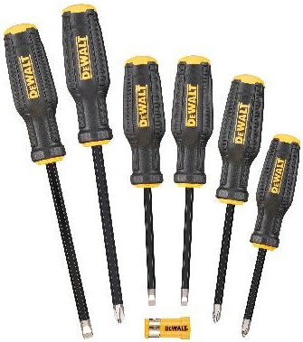 DeWALT Náradie - Súprava skrutkovačov FULLFIT - ploché a PH 6 ks DWHT62056-0