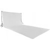 FOTOGRAFICKÉ POZADIE BIELE 3x6 m WHITE SCREEN MATNÉ