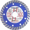 Diamantový rezný kotúč 115 x 22,23 mm turbo TORNADO Super Turbo Eco
