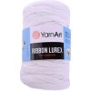 Textilná priadza YarnArt RIBBON LUREX 721 biela