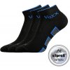 VOXX ponožky Dukaton silproX čierne 3 páry 39-42 100717