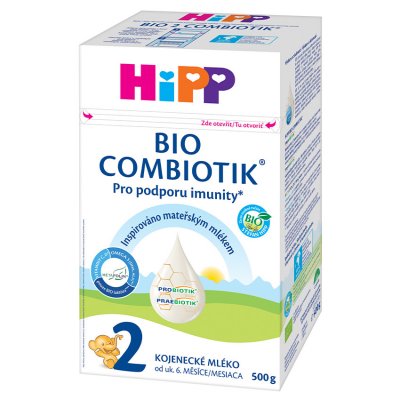 HiPP 2 BIO Combiotik 500 g od 11,88 € - Heureka.sk
