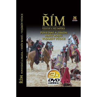 Řím - Vzestup a pád impéria - 3. díl - 3 DVD