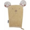 EKO Žinka bavlnená s uškami Bear Beige 20x15 cm