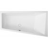 VAGNERPLAST CAVALLO OFFSET 160 x 90cm pravá vaňa asymetrická hranatá, akrylát, biela, MK25134