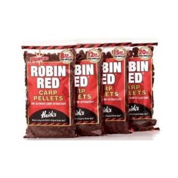 Dynamite Baits Pelety Robin Red Carp Predvŕtané 900g 15mm