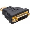 Adaptér AK-AD-02 DVI-F / HDMI-M