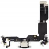 AppleKing nabíjací a audio flex konektor pre iPhone 15 Plus - čierny - možnosť vrátiť tovar ZADARMO do 30tich dní
