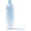 Fľaša PET 1 l Priehľadná MRKVA / bal. 72 ks, Krátky uzáver, 28mm