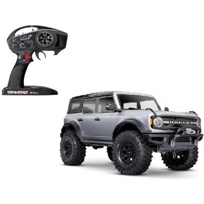 Traxxas TRX-4 Ford Bronco 2021 TQi RTR strieborná 1:10