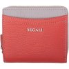 SEGALI Dámska kožená peňaženka 7544 B aragosta/grey