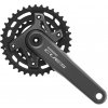 SHIMANO Stred Cues FC-U6000 175mm 36/22z. 9/10/11-k. čierny dvojdielny bez ložísk