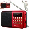 MINI PRENOSNÉ RÁDIO VRECKOVÉ FM AM USB KUCHYNSKÉ NA AKUMULÁTOR MALÉ