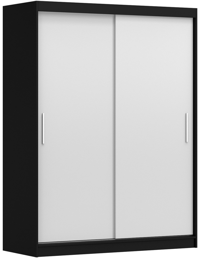 Idzczak Meble Vista 04 150 cm čierna/biela
