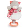 Doudou Plyšová hudobná hračka 20 cm mačka