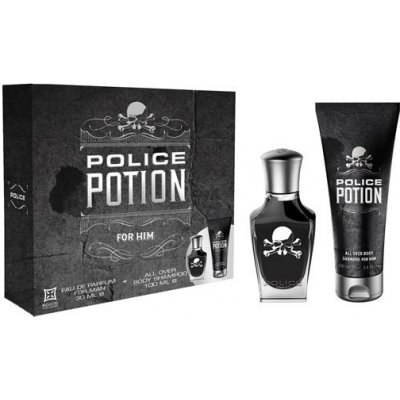 Police Potion For Him, SET: Parfumovaná voda 30ml + Sprchový gél 100ml pre mužov