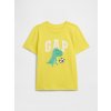 GAP Baby tričko s logom Žltá 18-24M