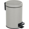 Wenko Pedálový odpadkový kôš Leman 3 l, taupe, 3 l